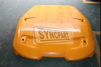 JCB Spare Parts Roof yellow 128/G6537