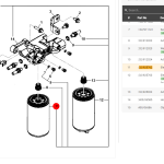 Element Fuel Filter Cartridge 32/925762